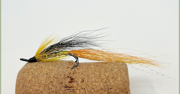 Park Shrimp double hook salmon fishing fly - Troutflies UK